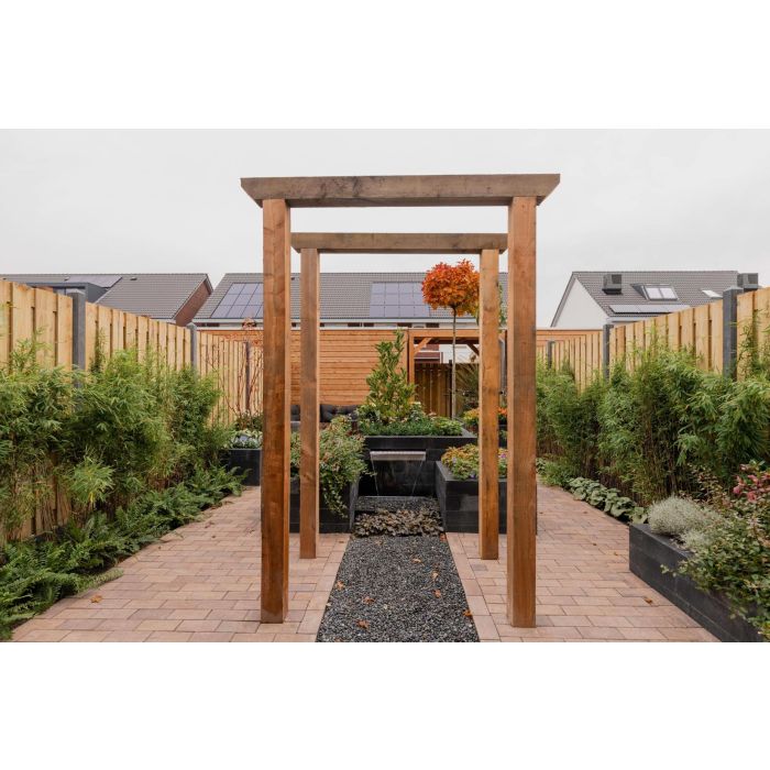 Sierbetonklinker Drive 21x10,5x8cm nature bruin genuanceerd