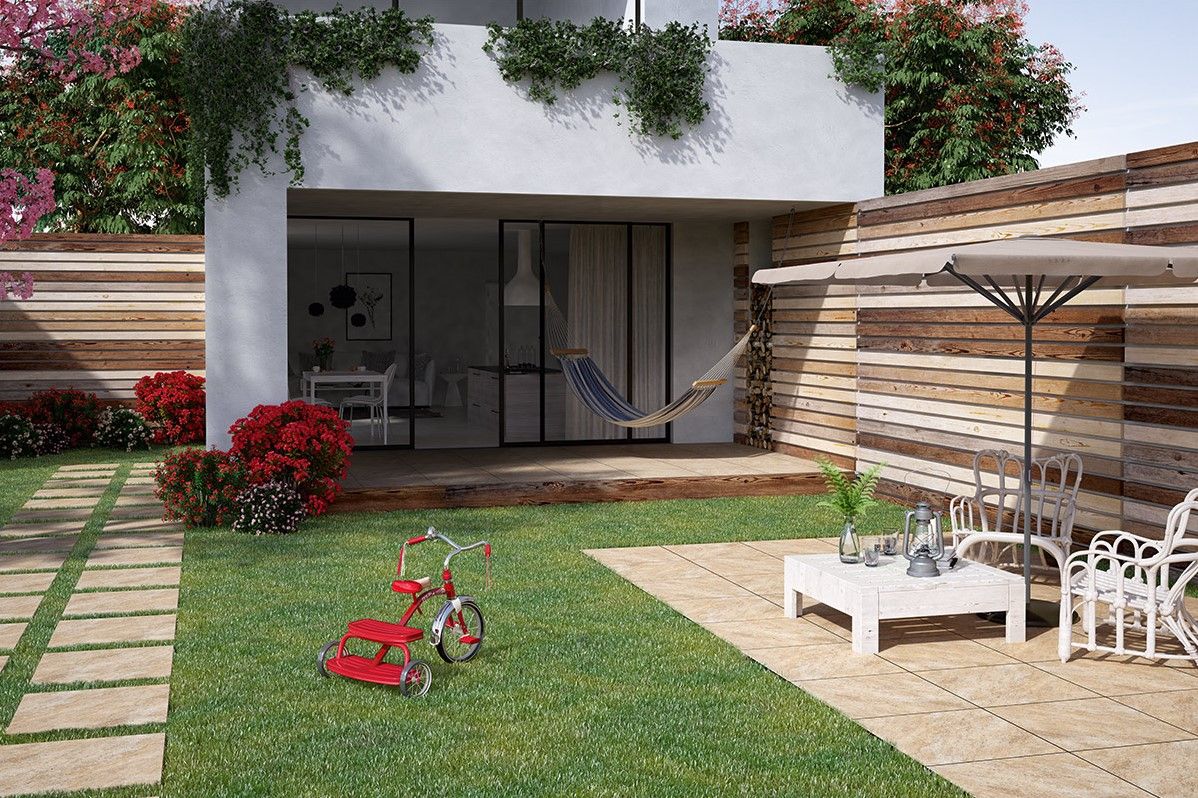 Ceramica Terrazza 59,5x59,5x2cm Limestone Yellow