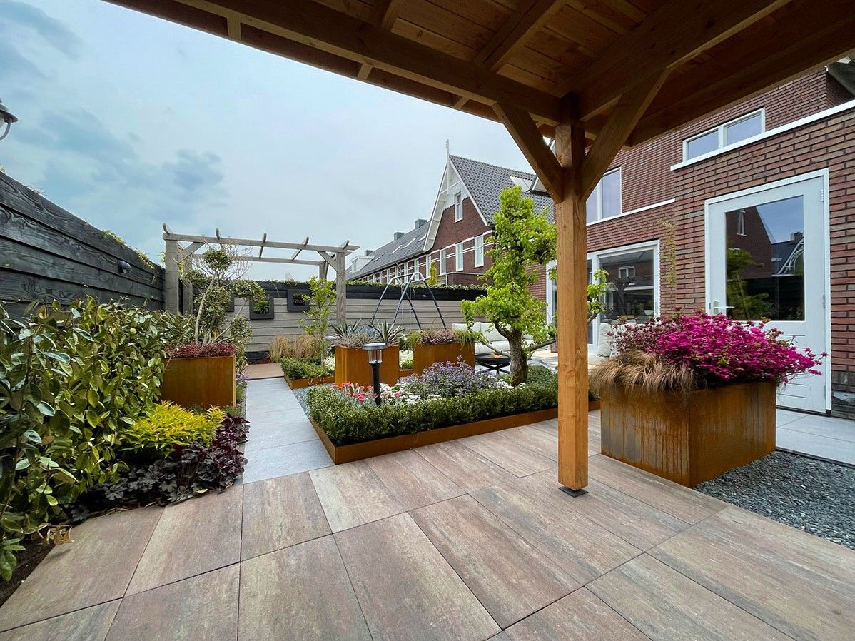 Cottage Stones 60x60x4cm devon bruin genuanceerd