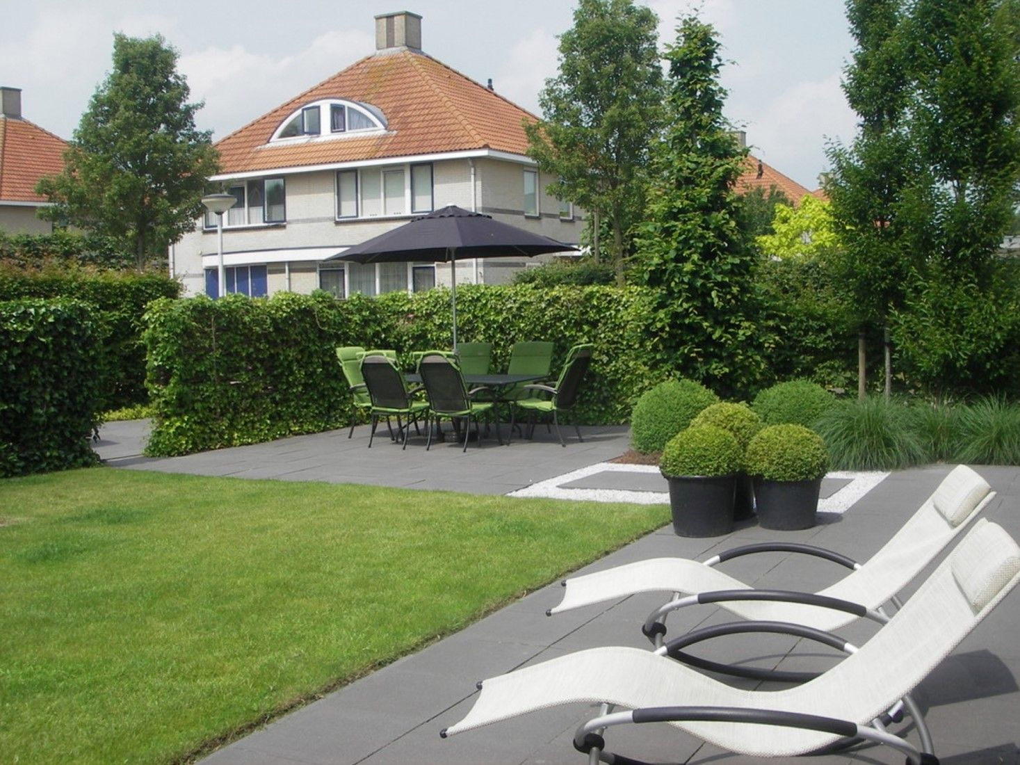 Cottage Stones 60x60x4cm Bristol Zwart