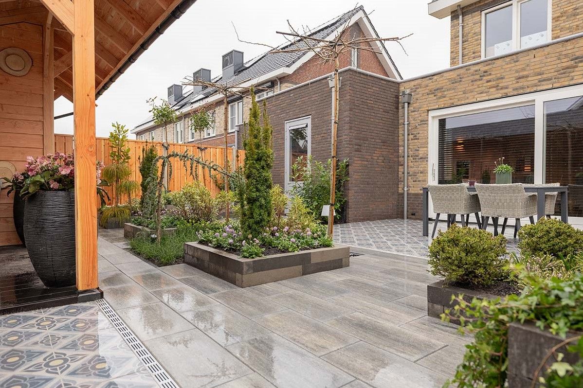 Cottage Stones 40x80x4cm kent wit-grijs gen.