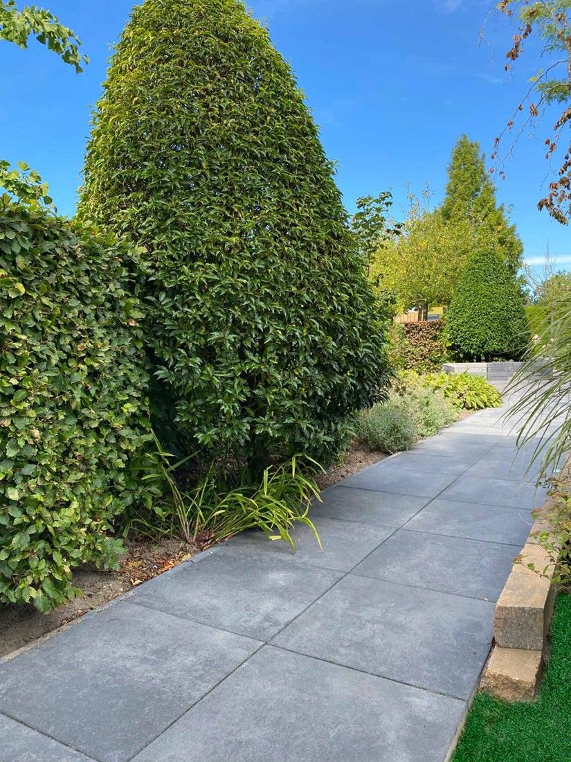 Infinity 60x60x4cm Stones Black