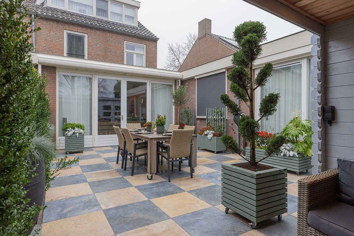 Cera3line 90x90x3cm Peacock Sand