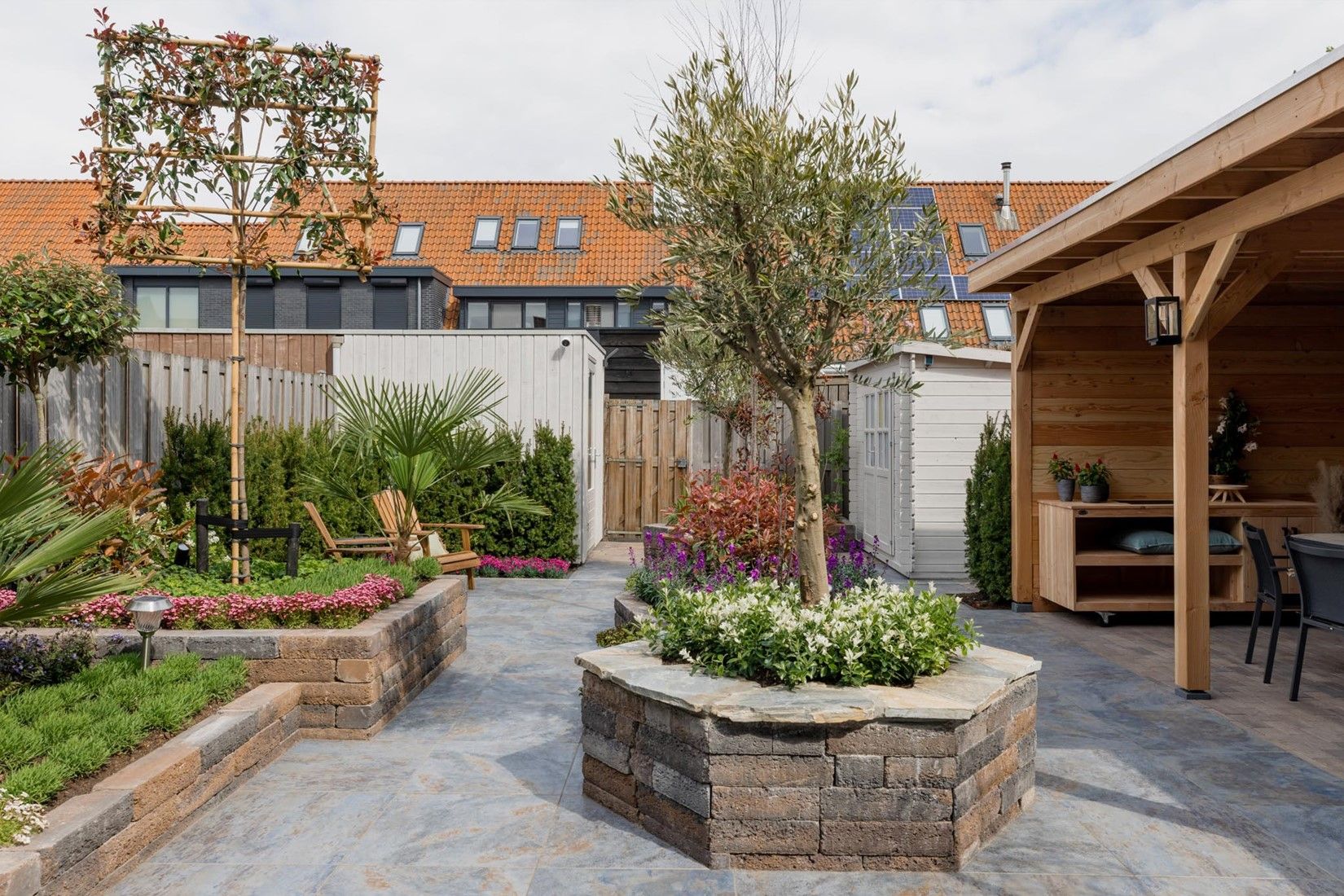 Cera3line 60x60x3cm Peacock Blue