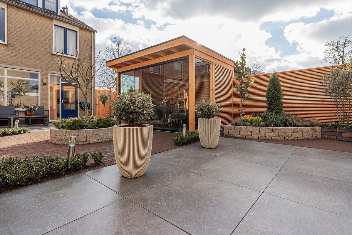 Cera3line 60x60x3cm Cesano antraciet