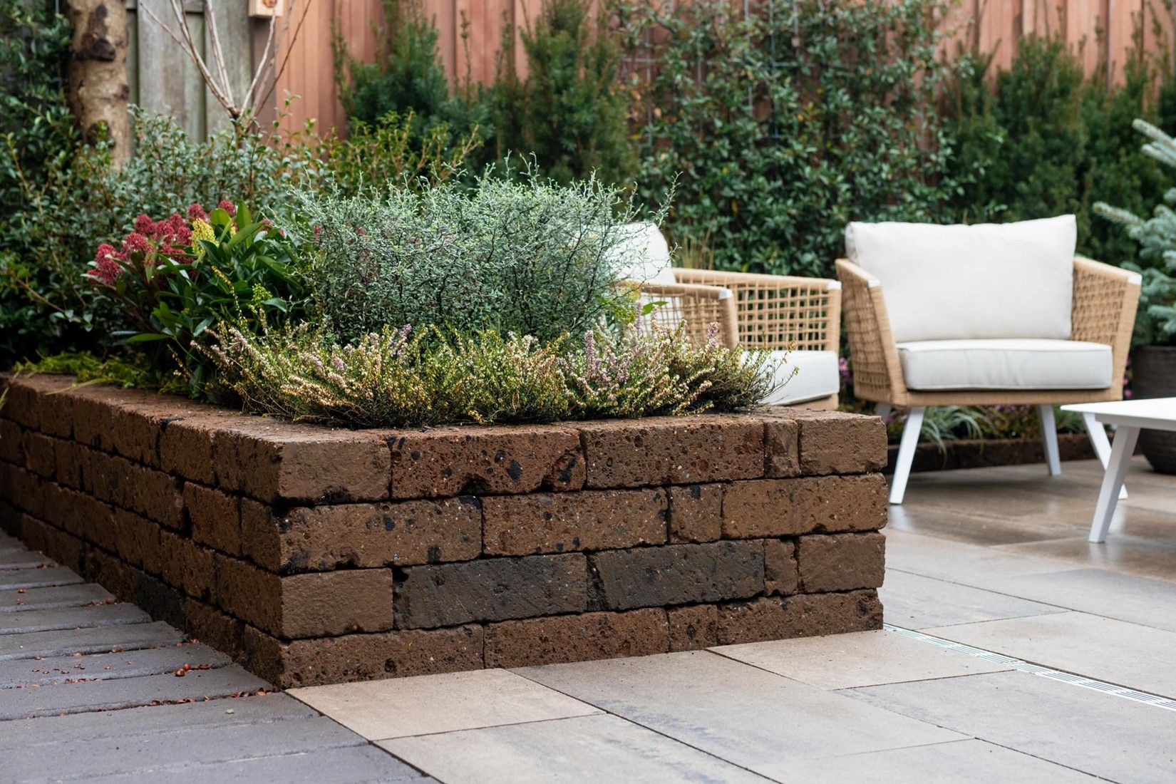 Stapelblok Tufsteen gezaagd geel 37x20x11cm