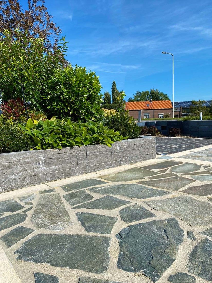 Flagstone Kwartsiet Grey 90kg p/m²