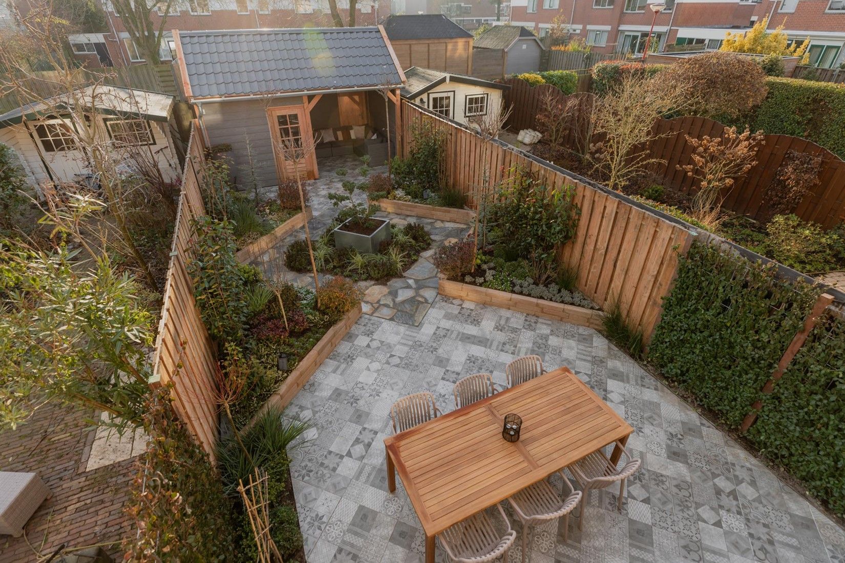 Flagstone kwartsiet glacier grey blue