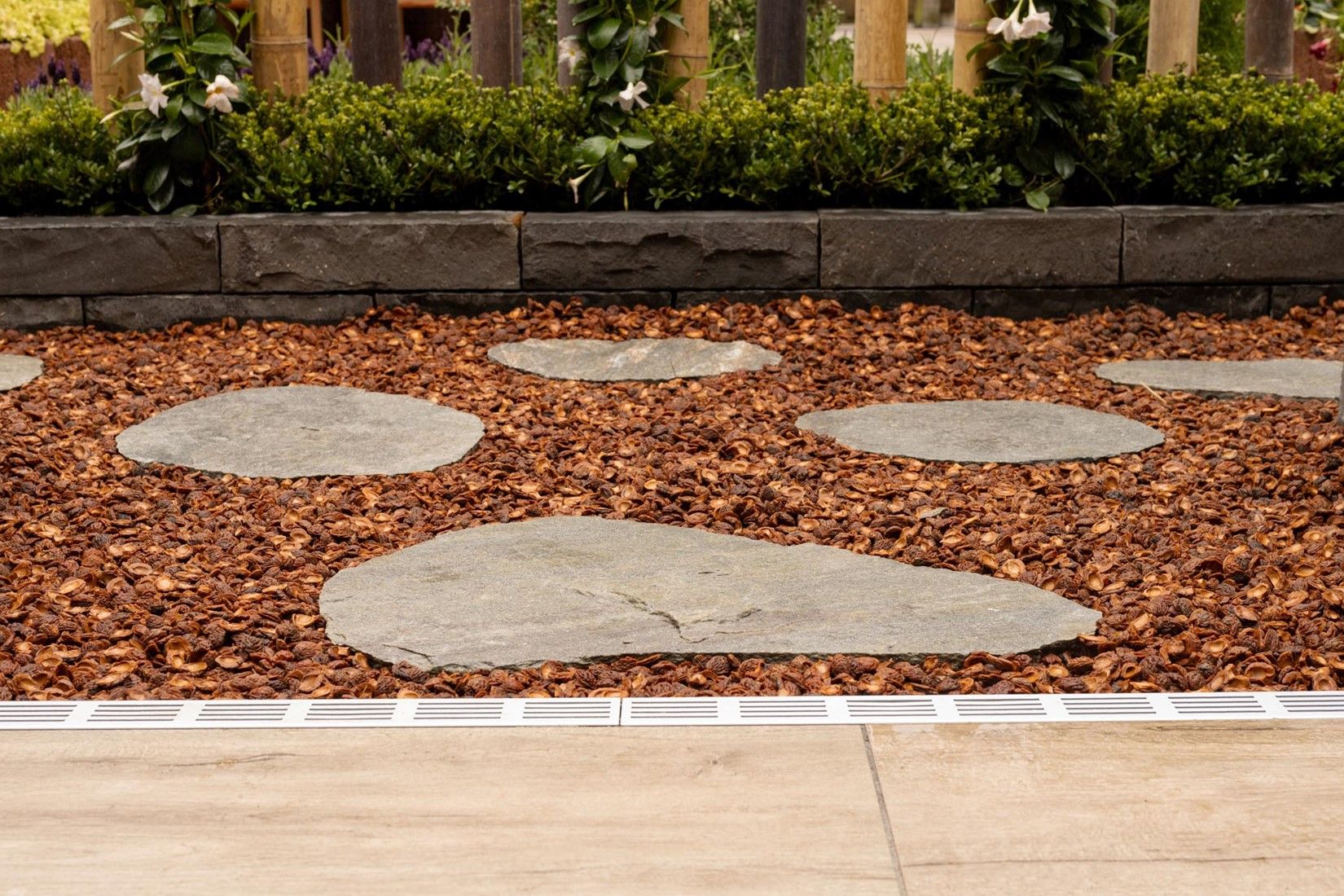 Staptegels Flagstone XXL kwartsiet grey