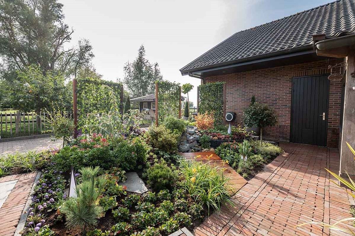 Art Bricks Waalformaat 5x20x6cm fabritius Rood/Bruin