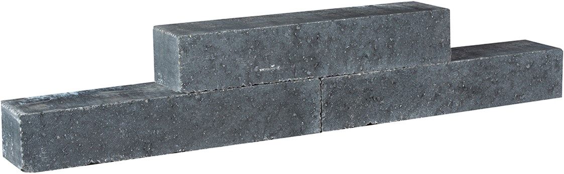 Tegula Palissaden 60x14x11cm zwart