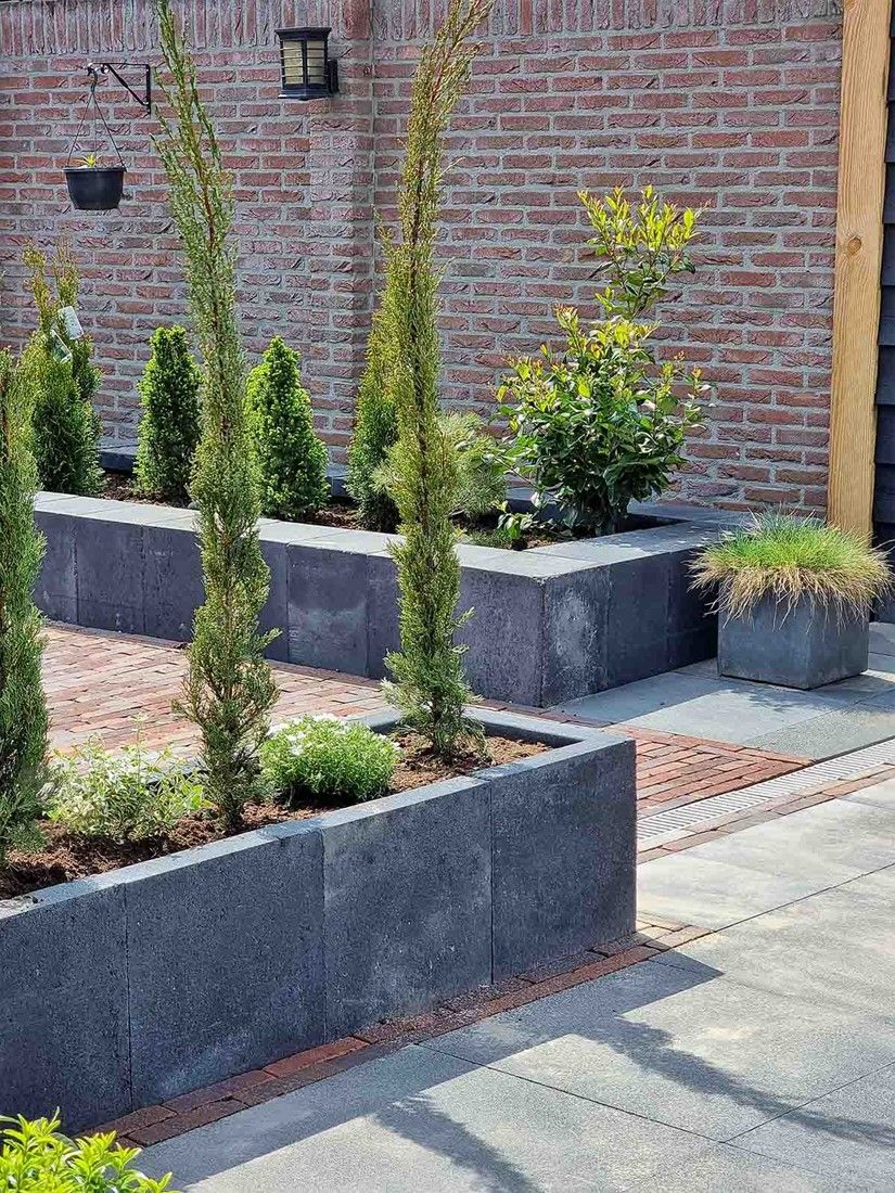 U-Element Hoek 40x40x50cm zwart