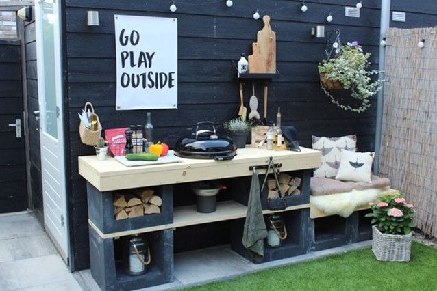 U-Element 15x20x30cm zwart