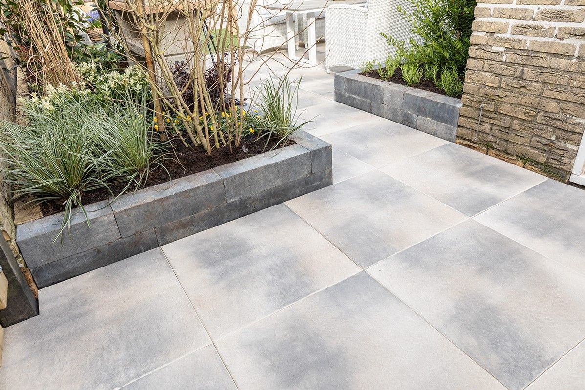 Classico Block 45x12,5x12,5cm Grijs/Zwart