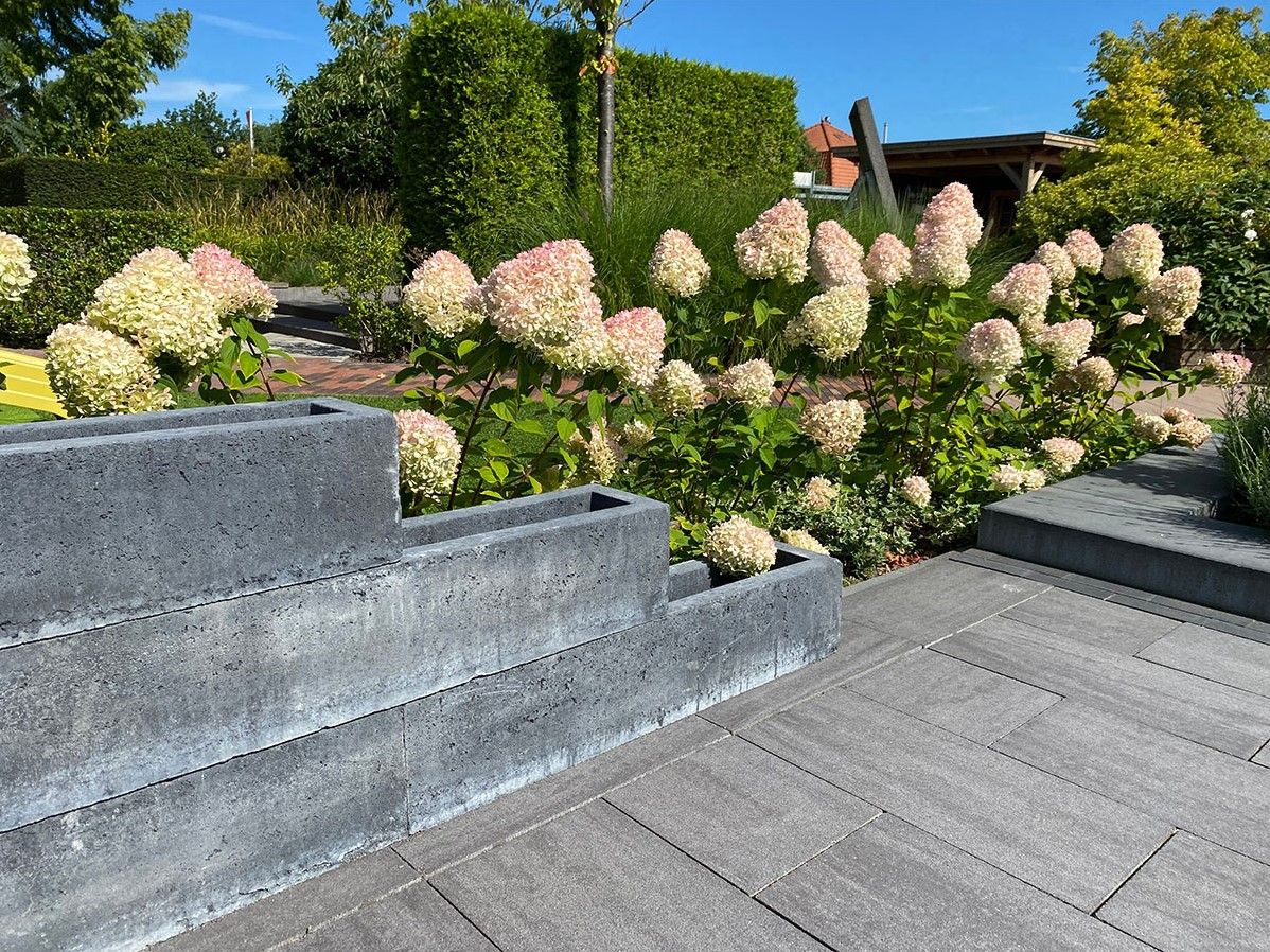 Fiora Block 50x20x20cm antraciet