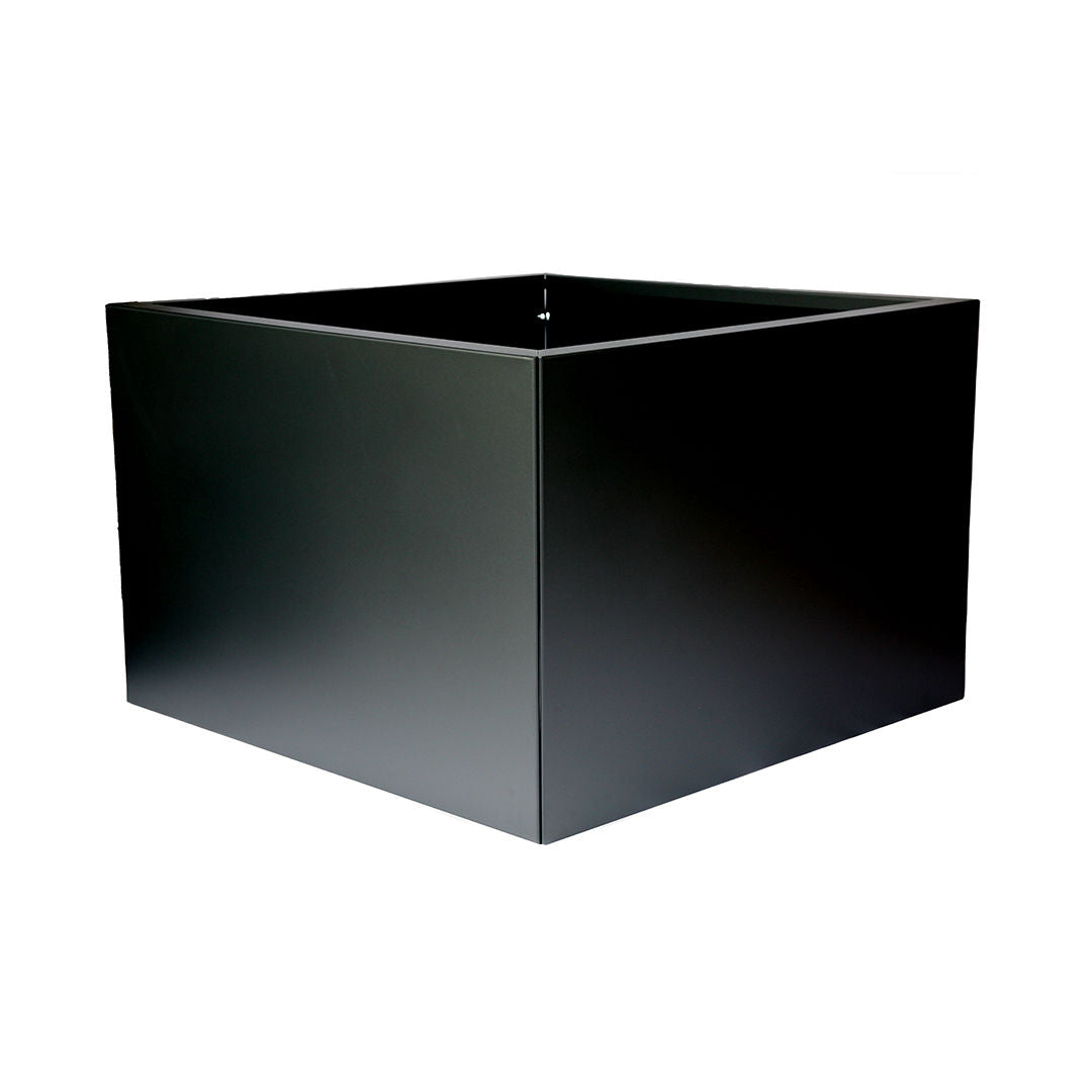 GL Bloembakken Zwart 90x90x60cm