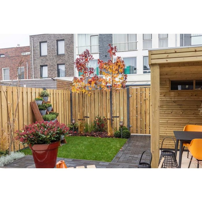 Sierbetonklinker Drive 21x10,5x8cm night Grijs/Zwart