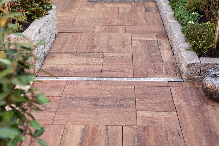 Castello 60x60x5cm blois bruin genuanceerd