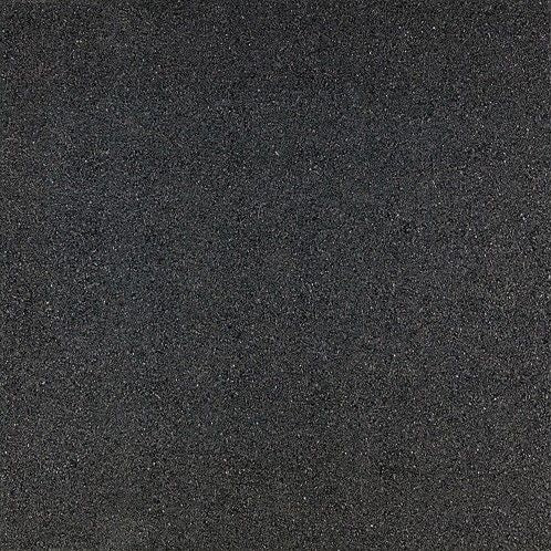 Rubbertegel 50x50x3cm zwart