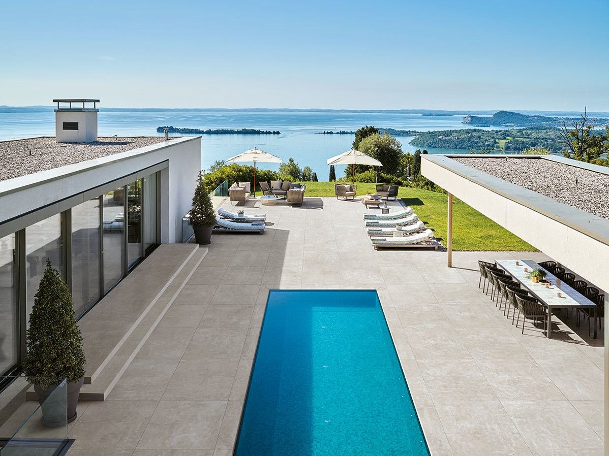 Ceramica Lastra 120x120x2cm Boost White Cream