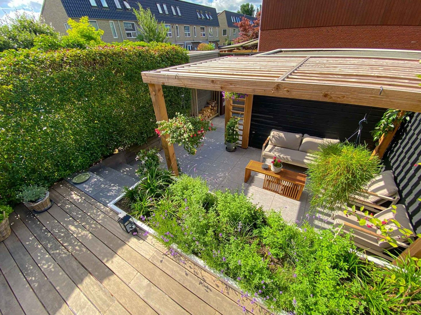 Cera4line Mento 60x60x4cm Bazzano Decor donkergrijs