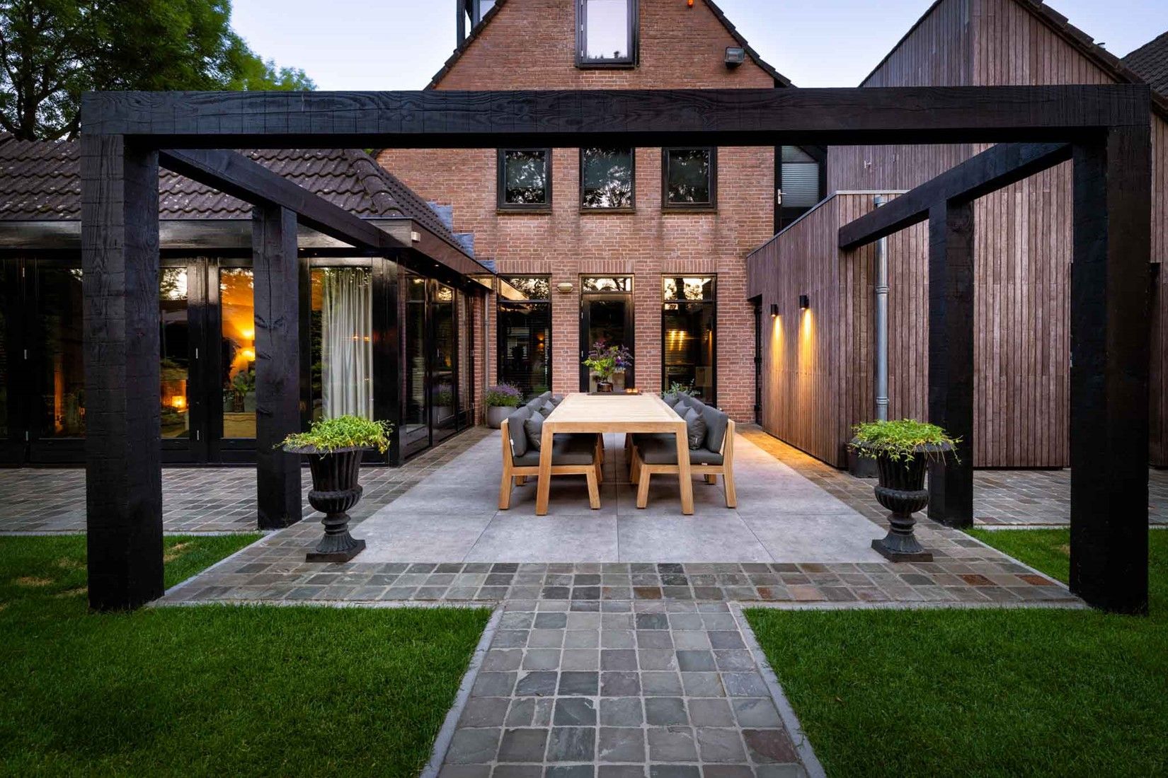 Cera3line 90x90x3cm 2.0 Napoli Bruin/Grijs