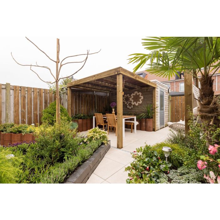 Betonique Stone Sand 60x60x4cm zand-taupe