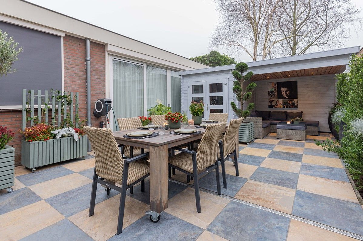 Cera3line 90x90x3cm Peacock Sand