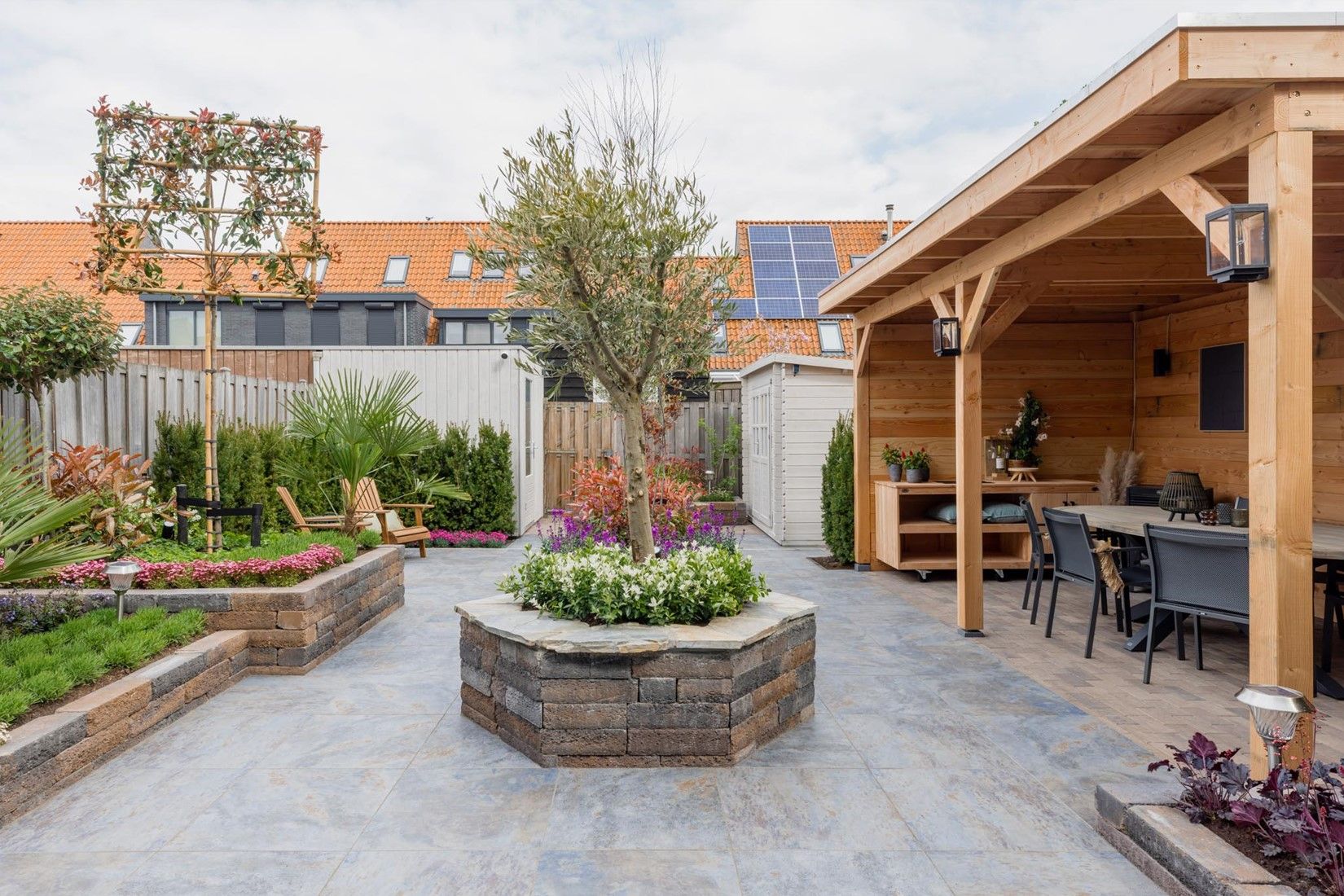 Cera3line 60x60x3cm Peacock Blue