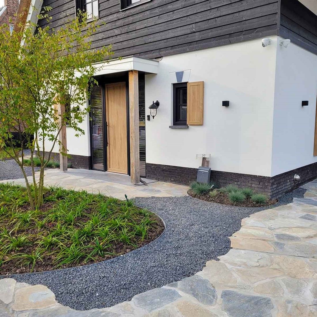 Flagstone kwartsiet glacier grey blue