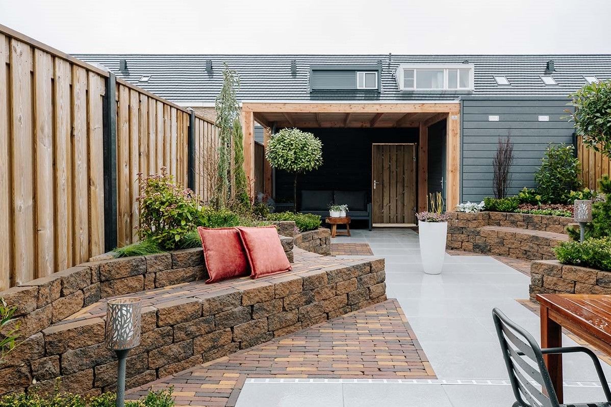 Art Bricks Waalformaat 5x20x6cm ruijsdael geel-bruin