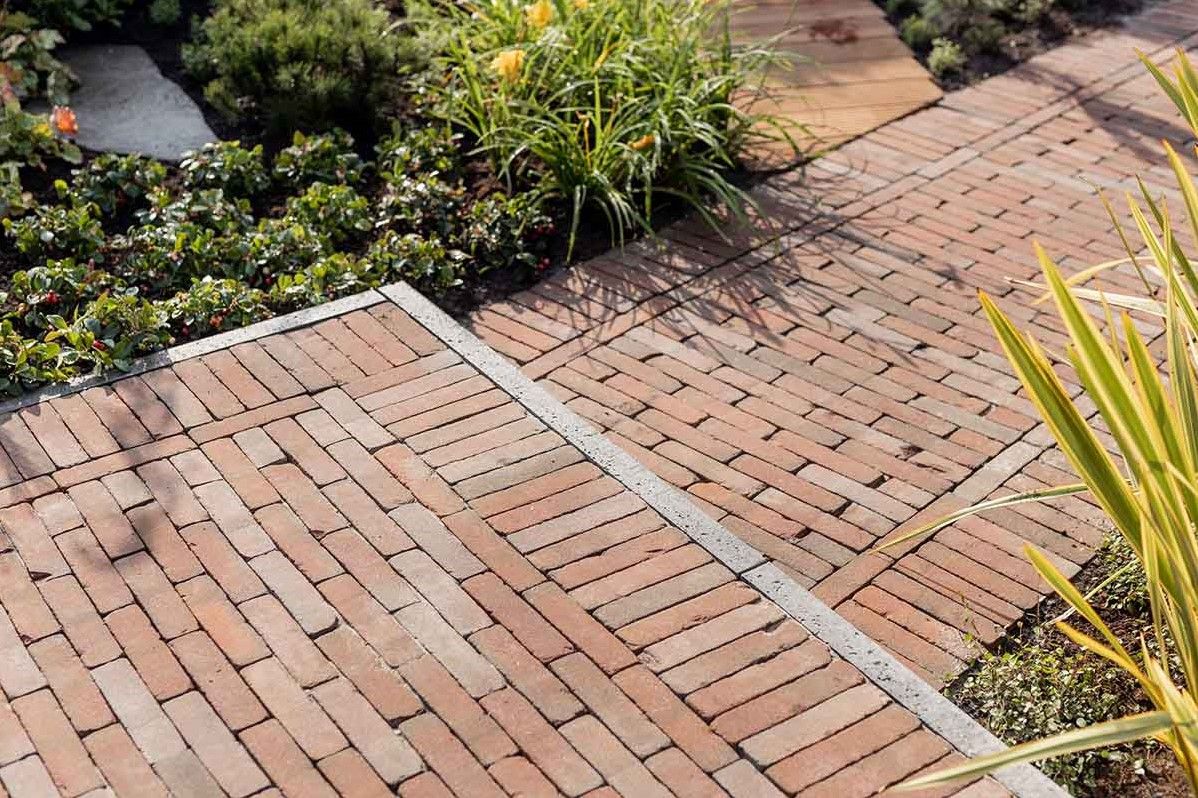 Art Bricks Waalformaat 5x20x6cm fabritius Rood/Bruin