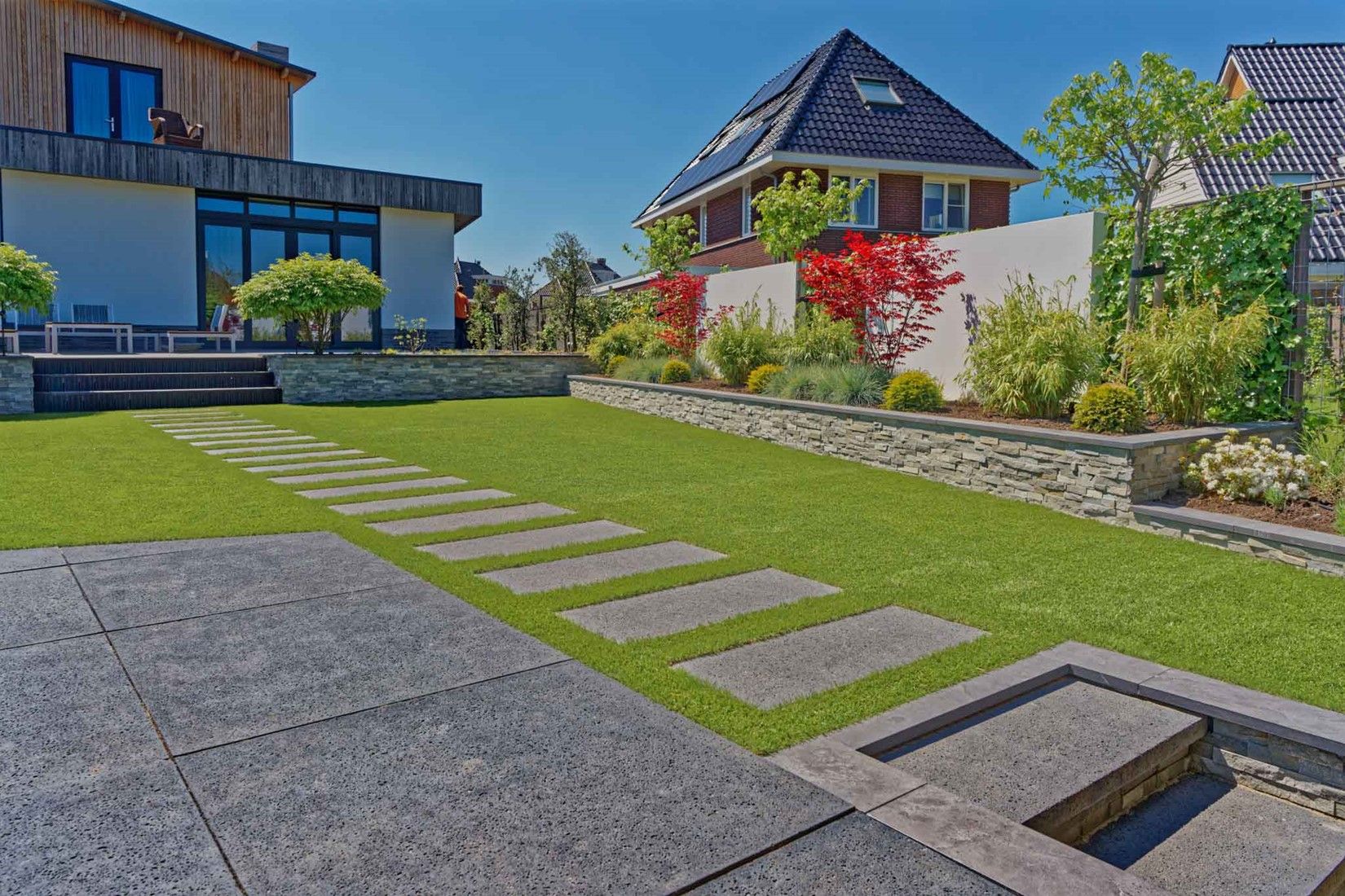 Schellevis Oud Hollandse Opsluitband 7x50x100cm antraciet