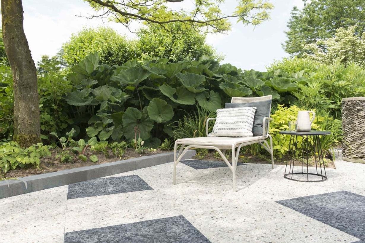 Retro Betonbiels 60x20x12cm grijs