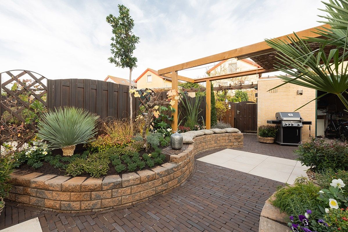 Crack & Stack 15-23x20x10cm bruin-zwart