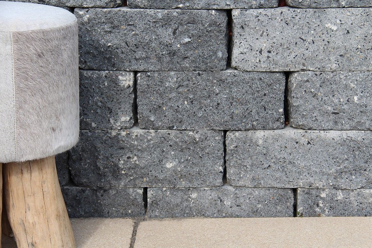 Cliff Walling 30x12x12cm antraciet