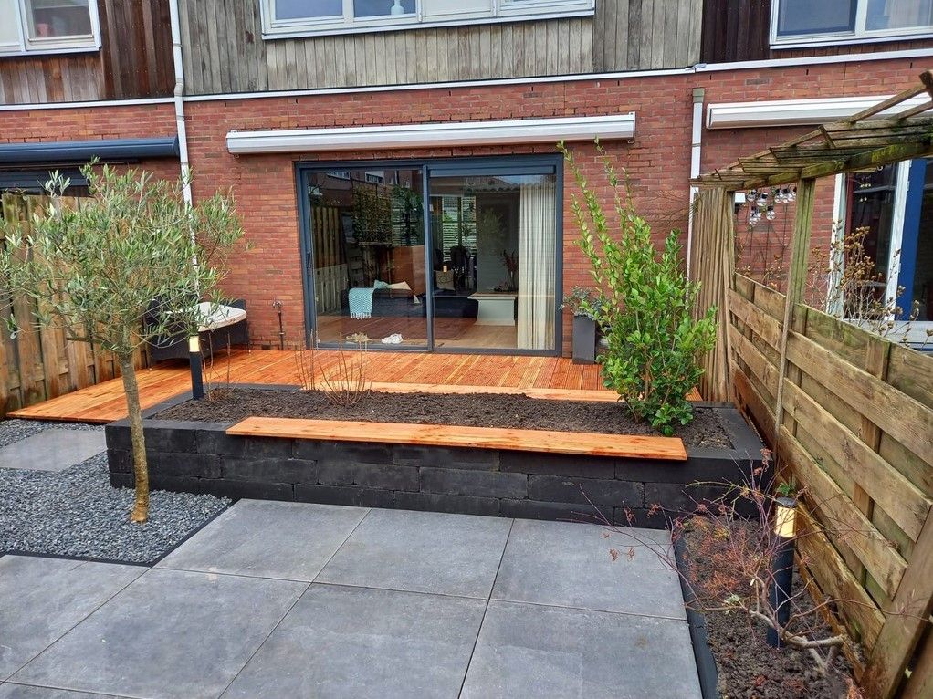 Palinoblock getrommeld 60x15x15cm antraciet