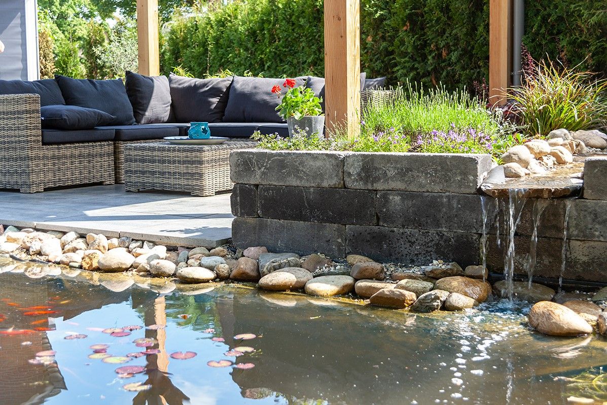 Palinoblock getrommeld 60x15x15cm antraciet