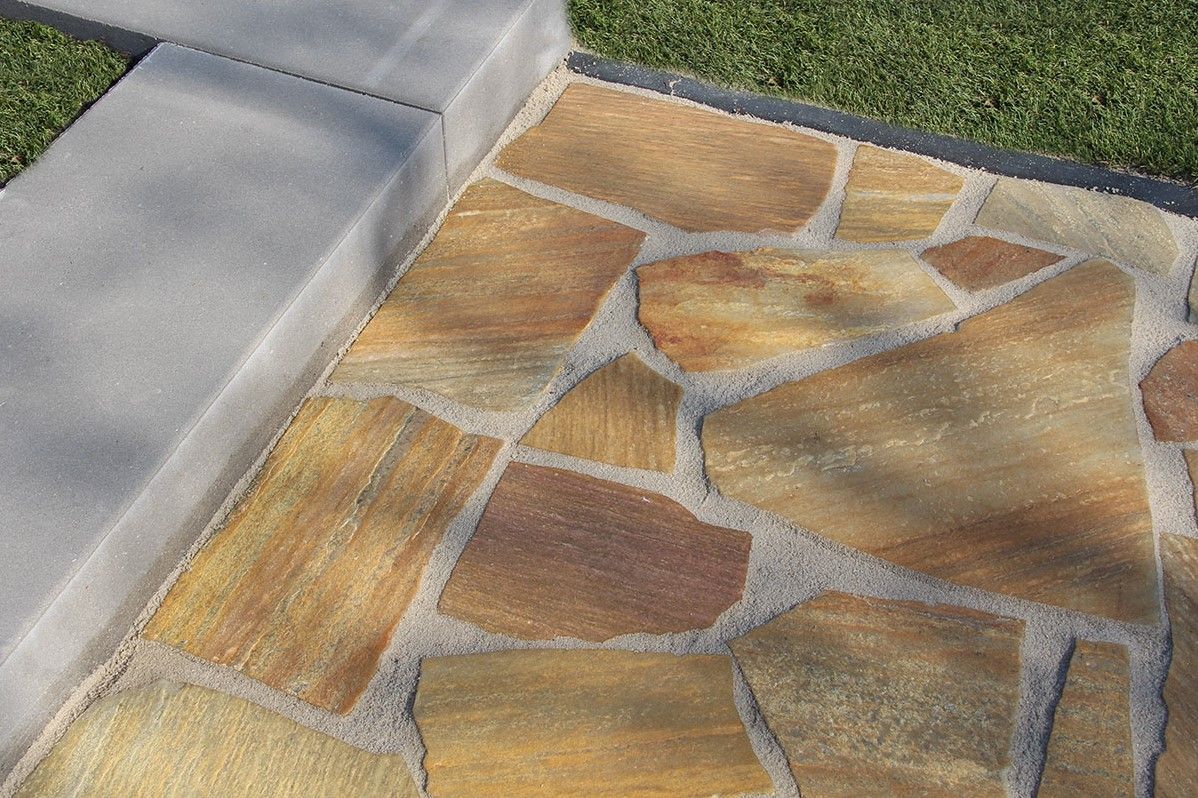 Traptrede massief 100x40x18cm grijs