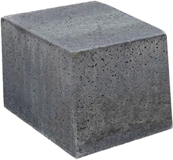 Schellevis Oud Hollandse zitelement 50x50x50cm antraciet