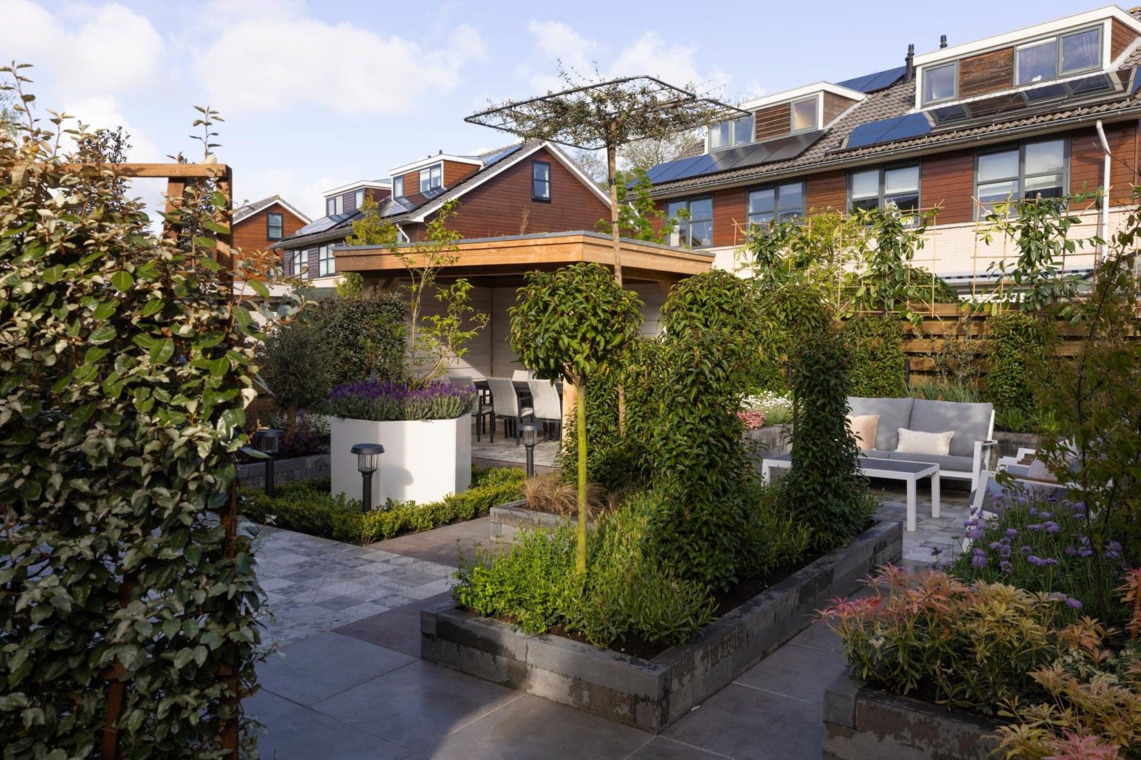 Forto Walling 60x10x10cm Grijs/Zwart