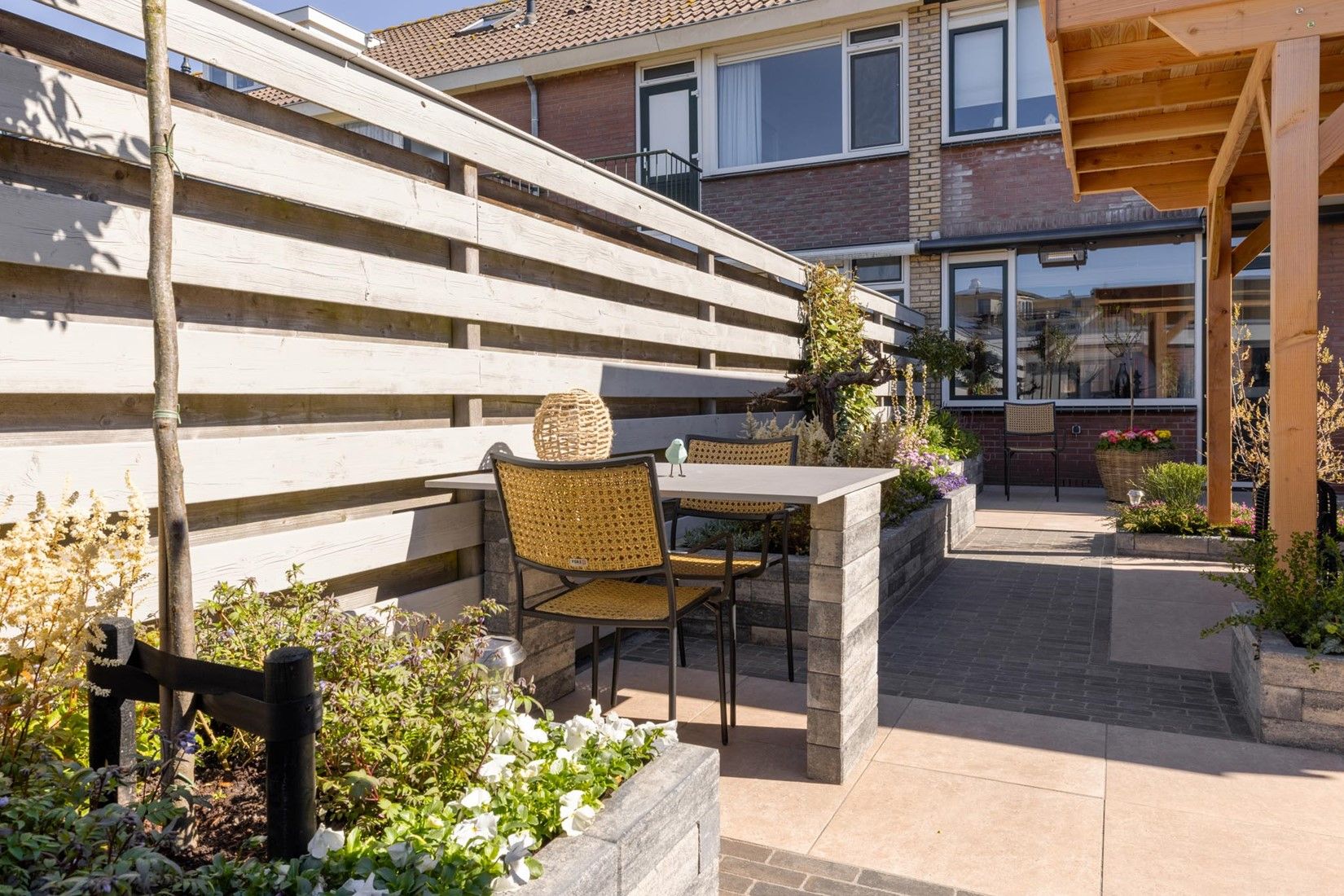 Decor Block 40x10x10cm Grijs/Zwart