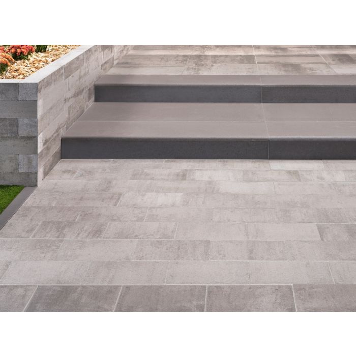 Traptrede De Luxe 120x40x15cm grijs