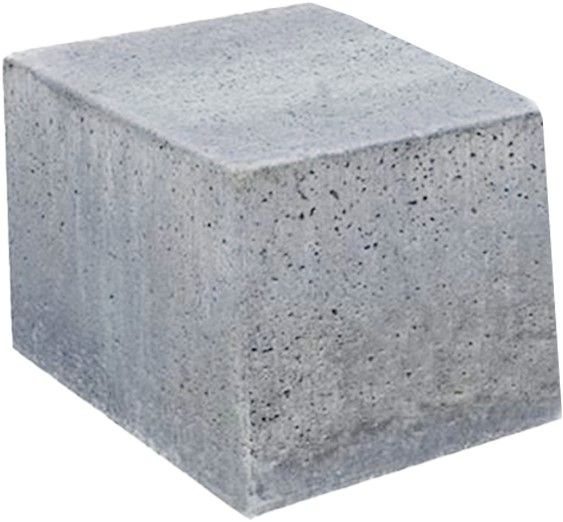 Schellevis Oud Hollandse zitelement 50x50x50cm Grijs