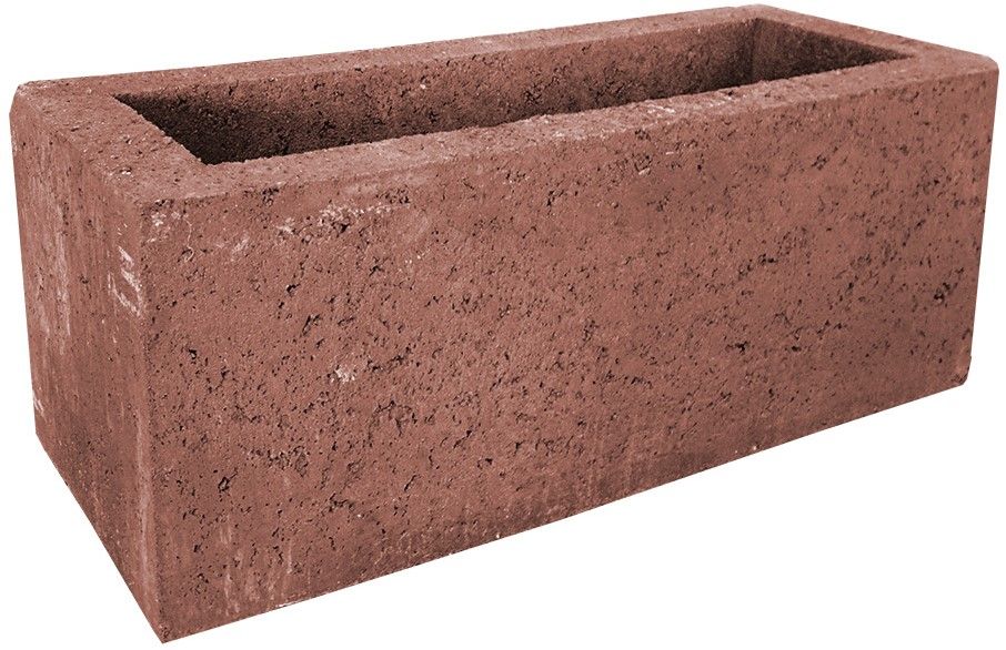 Fiora Block 50x20x20cm corten-bruin