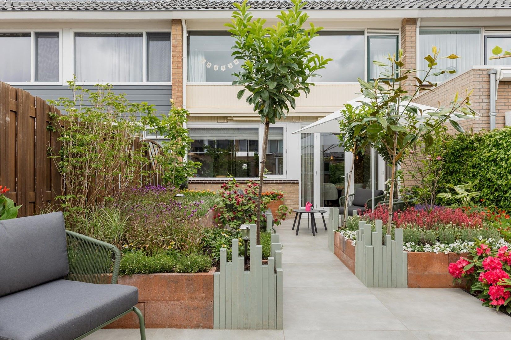 Fiora Block 100x20x20cm corten-bruin