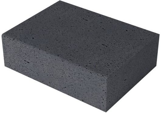 Schellevis Oud Hollandse traptrede massief halve 50x37x15cm antraciet