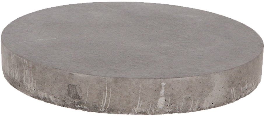 Schellevis Oud Hollandse tegel rond Ø60x7cm grijs